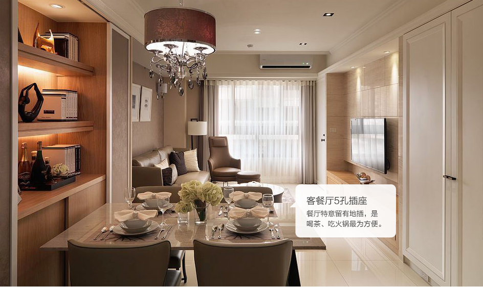 石家庄-五孔插座布置-专题展示图